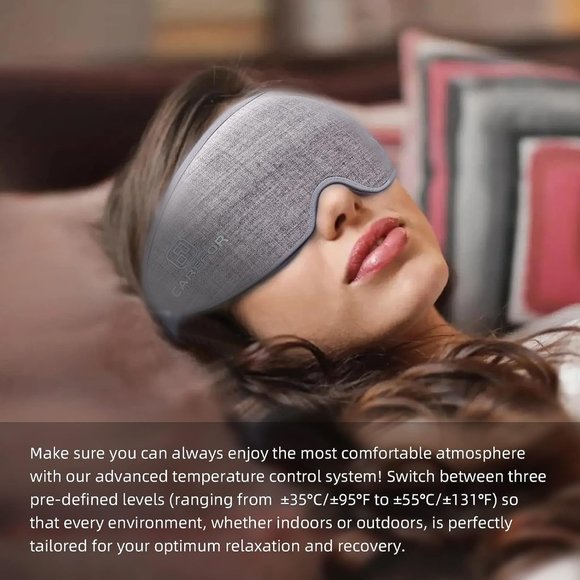 Heated Sleep Eye Mask - Picture 2 of 3
